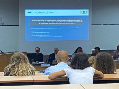 The First Prototype of the E-Active App Was Exhibited at the 13th Interdisciplinary Conference on Aging and Social Change in Italy