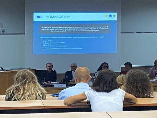 The First Prototype of the E-Active App Was Exhibited at the 13th Interdisciplinary Conference on Aging and Social Change in Italy